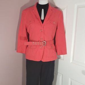 NYCO Spring Blazer with Matching Belt Average